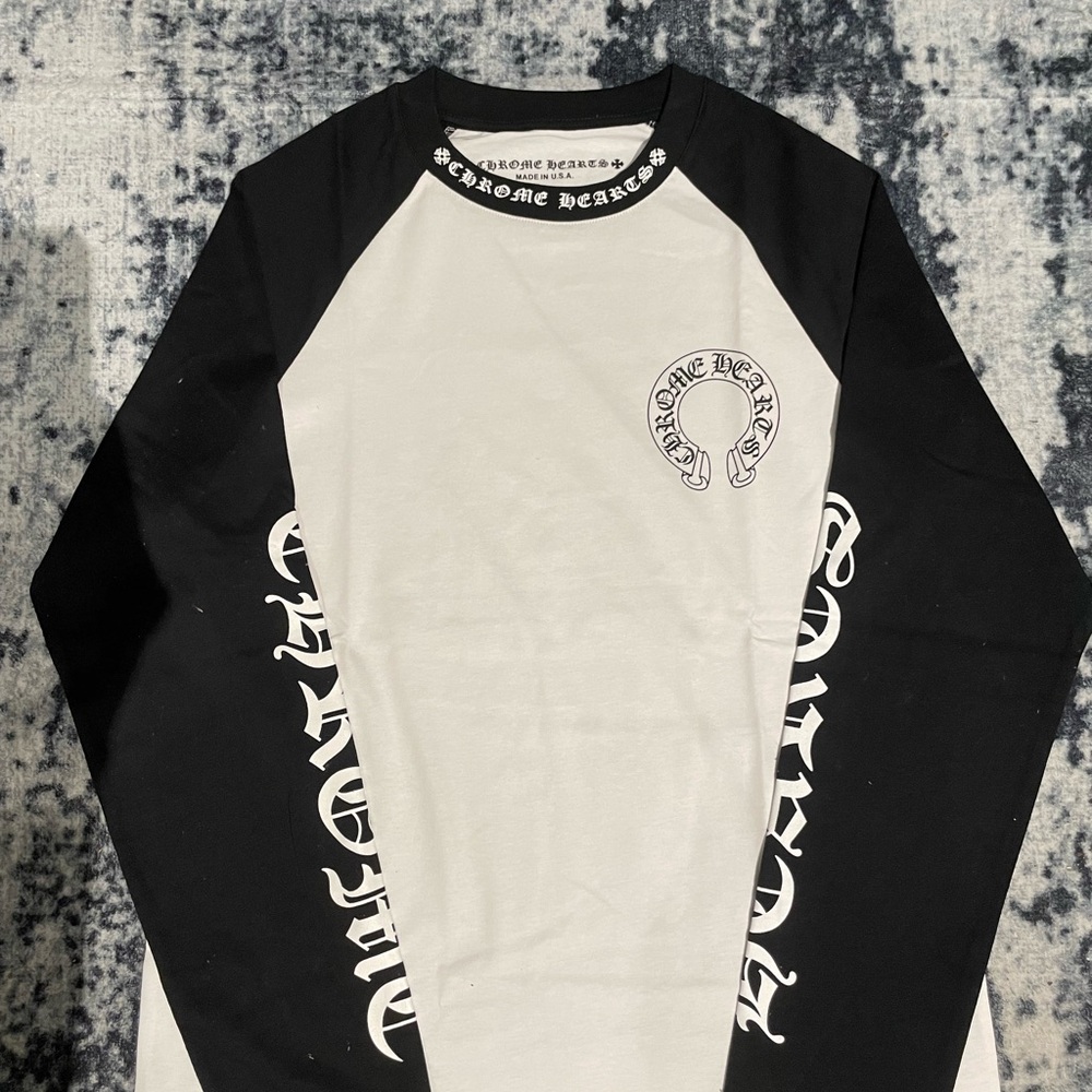 Chrome Hearts Monochrome Long Sleeve Tee